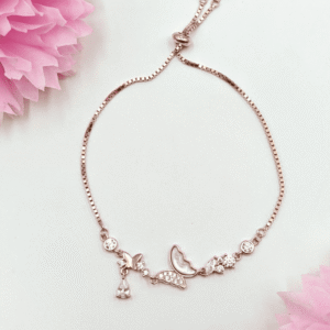925 SILVER BUTTERFLY ADJUSTABLE BRACELET