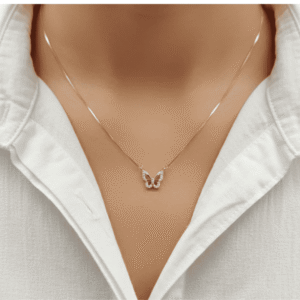 925 SILVER BUTTERFLY CHAIN PENDANT