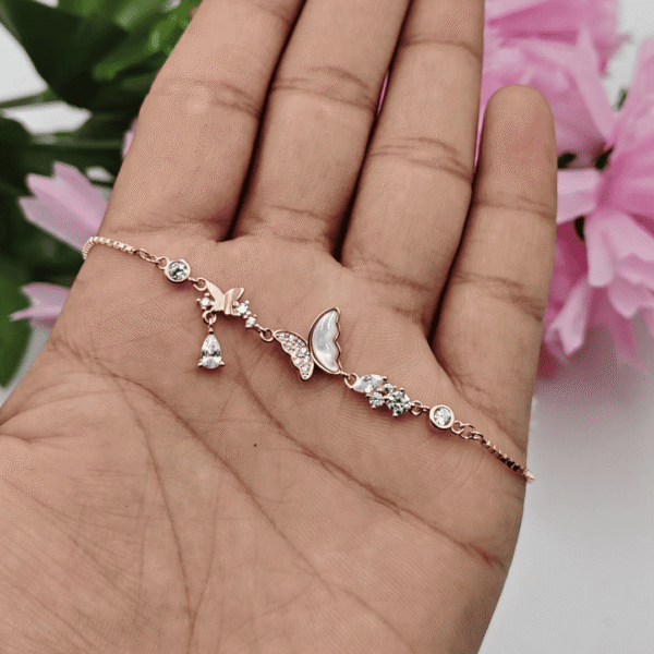 925 SILVER BUTTERFLY ADJUSTABLE BRACELET
