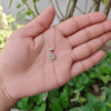 SOLITAIRE ROUND SHAPE CHAIN PENDANT