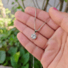 SOLITAIRE ROUND SHAPE CHAIN PENDANT
