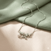 SELENICHAST STAR PEARL CHAIN PENDANT