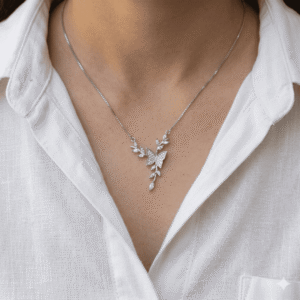 BUTTERFLY LEAF CHAIN PENDANT
