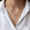 DELICATE RING CHAIN PENDANT