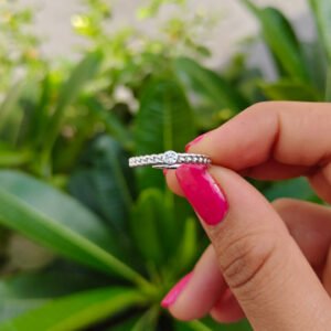 Twisted Solitaire Ring