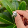 Raound And Baguette Ring