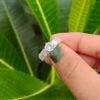 solitaire And Baguette Ring