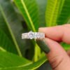 solitaire And Baguette Ring
