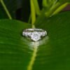 Round Shape And Baguette Ring
