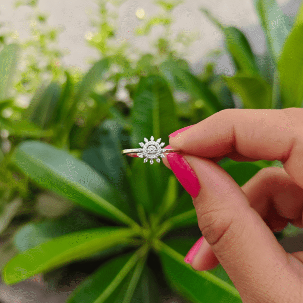 Sun Shape Ring