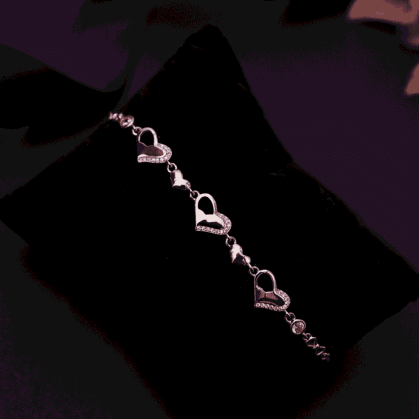 Heart Charm Bracelet